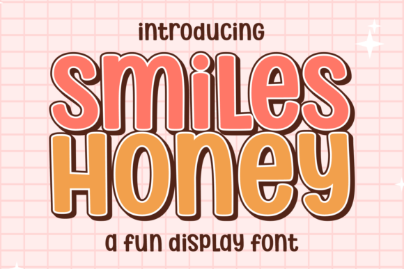 Discover Smiles Honey: A Retro Display Font with Modern Charm