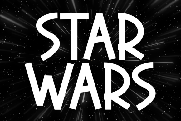 The Star Wars Display Font: Bold Typography for Galactic Designs